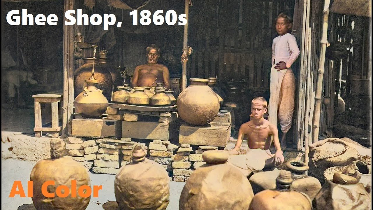 Rare Unseen Photos of India in the 19th Century - Part 1 | India in 1800 [AI Colorized]