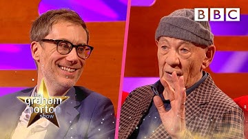 Sir Ian McKellen and Stephen Merchant are friendship goals 🤩 @OfficialGrahamNorton ⭐️ BBC