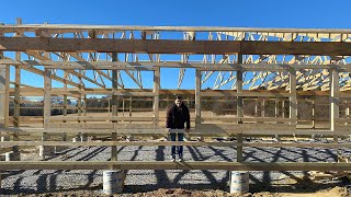 Framing Windows On Our Post Frame Barndominium