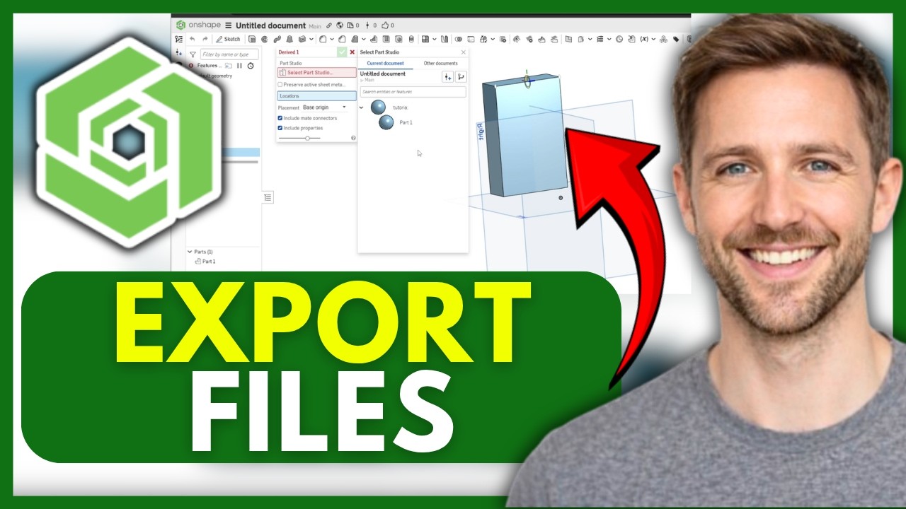 How To Export Part Files In Onshape (EASY) 2026 - YouTube