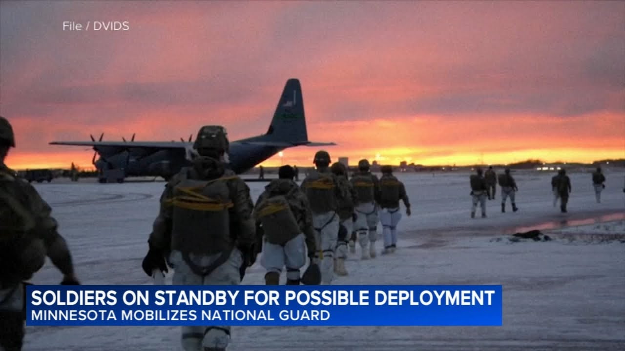 1,500 soldiers on standby for possible Minnesota deployment