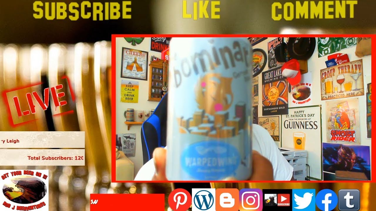 Rod J BeerVentures | Warped Wing The Abominator Beer Review (9.1% ABV)