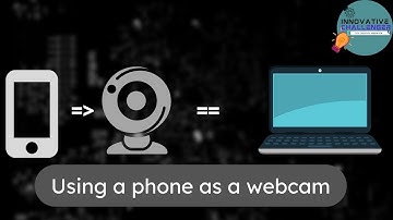 Using a phone as a webcam (Iriun Webcam)