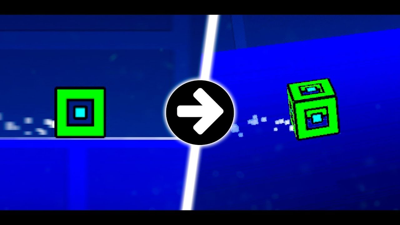 GEOMETRY DASH в 3D ? Днище Google Play Geometry Dash YouTube