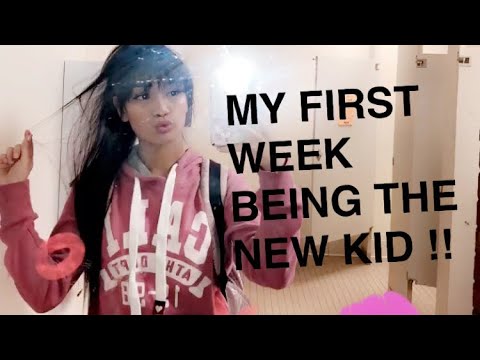 HOW I SURVIVED MY FIRST WEEK BEING THE NEW KID (a vlog) 