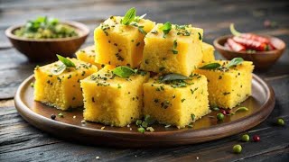 Market Style Soft & Spongy Khaman Dhokla Recipe | 15 Minute Me Dhokla Kaise Banaye