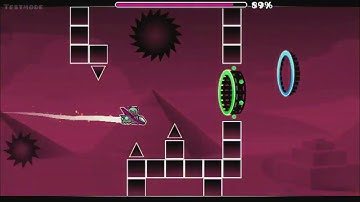 My part in "Invaders" by ImBK | Layout | Geometry Dash