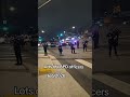 Lots of LAPD officers at ice protest.#lapd #police #losangeles #protest #cutse