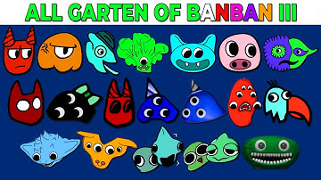 FNF Character Test | Gameplay VS My Playground | ALL Garten of BanBan Test #3