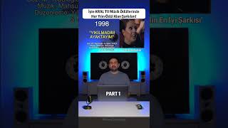 İşte Kral Tv Müzik Ödüllerinde Her Yılın 'YILIN EN İYİ ŞARKISI' Part 1  #müzik #şarkı #KralTv