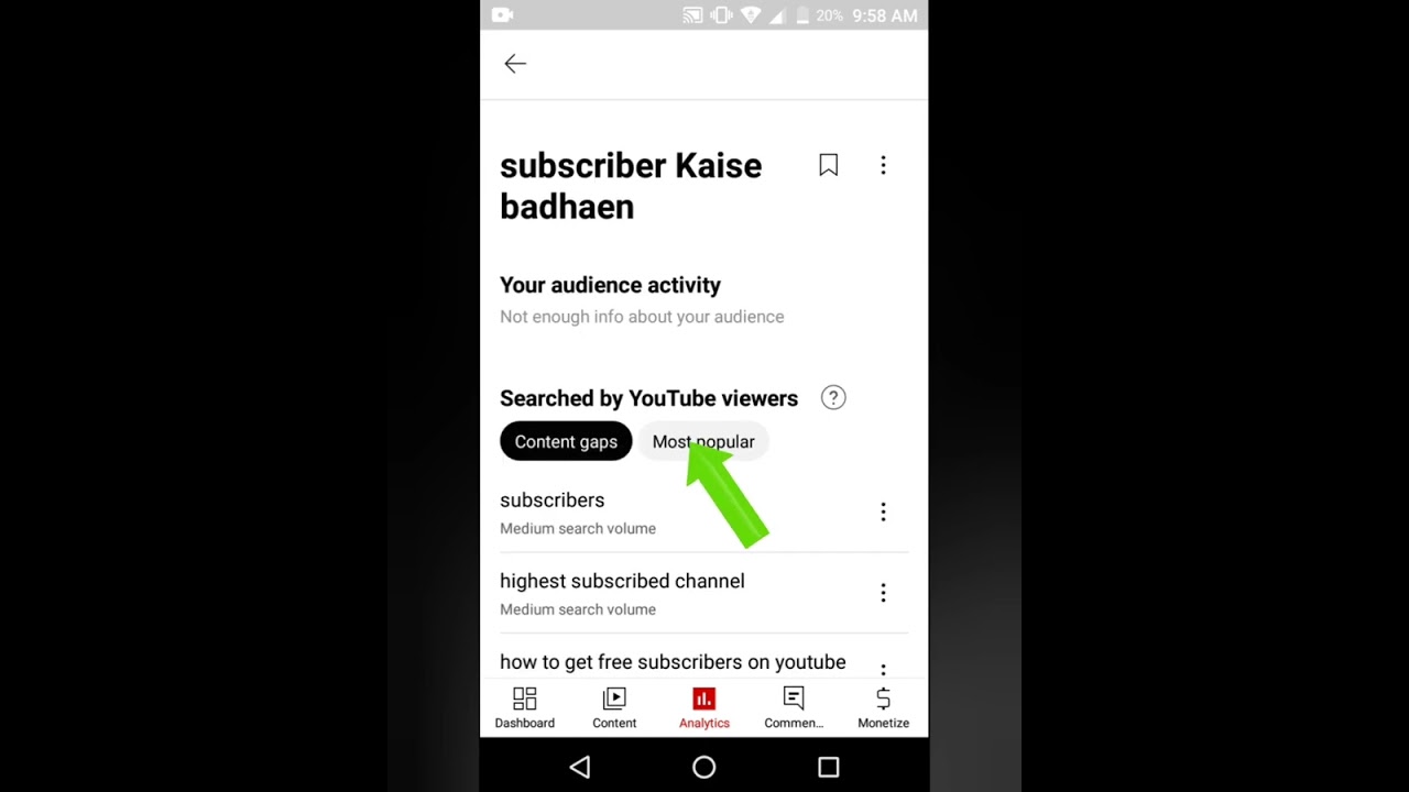 YouTube channel not growing problem solve 