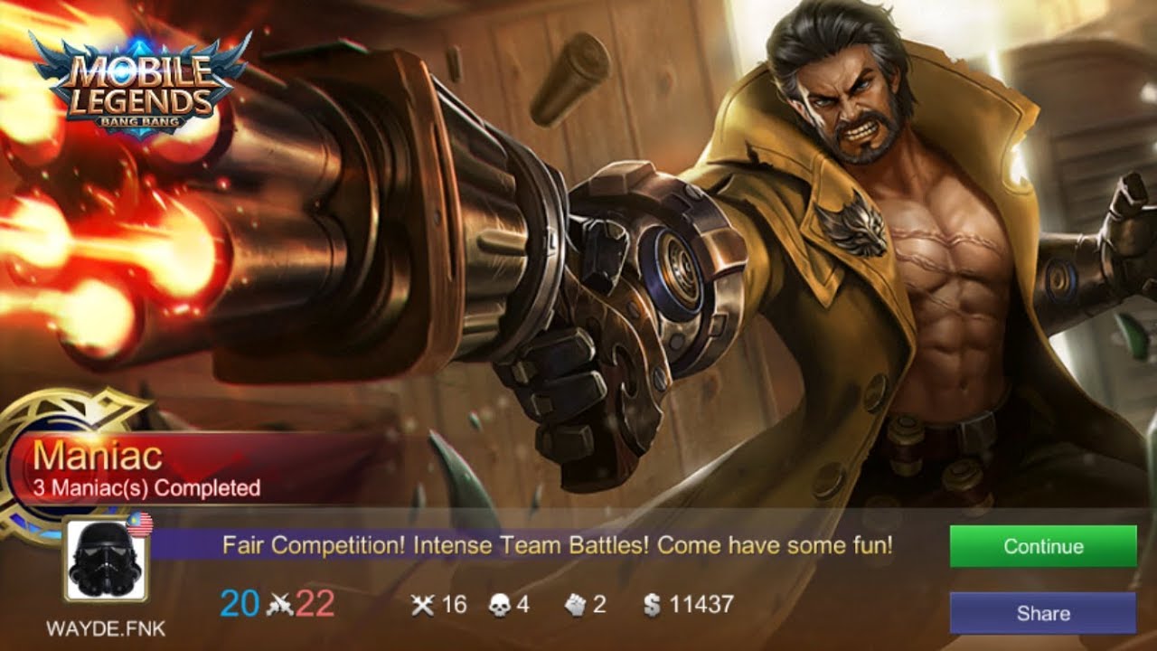 ROGER vs JAWHEAD, Mirror Mode, Maniac But Defeat 16-4-2