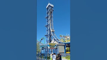 Would YOU ride THIS? Crazy Intamin Freefall at Nagashima Spa Land, Japan
