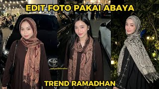 How to Edit Photos Wearing a Ramadan-Themed Abaya || Edit Photos Wearing an Abaya After Breaking ... screenshot 3