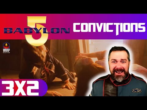 Babylon 5 3x2 'Convictions' - Love in an Elevator! REACTION & REVIEW!
