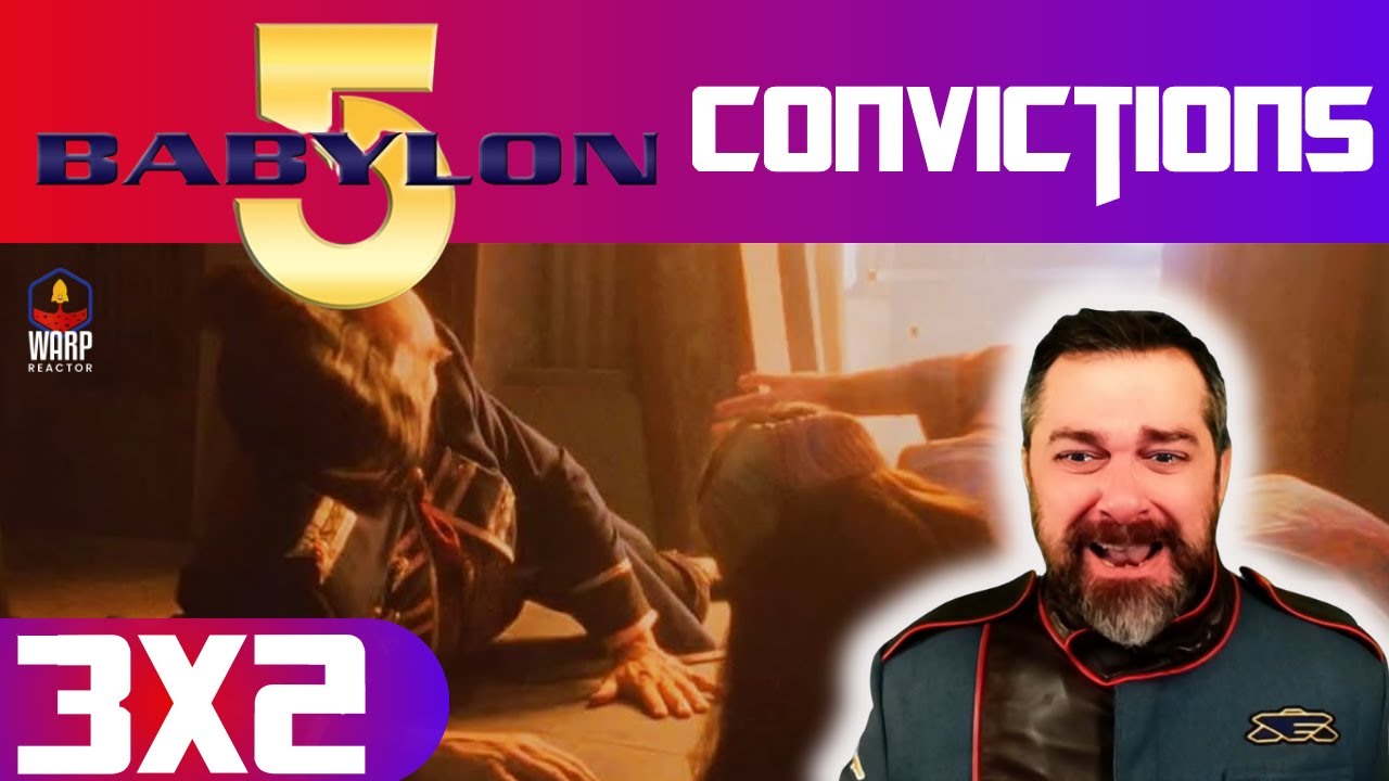 Babylon 5 3x2 'Convictions' - Love in an Elevator! REACTION & REVIEW!
