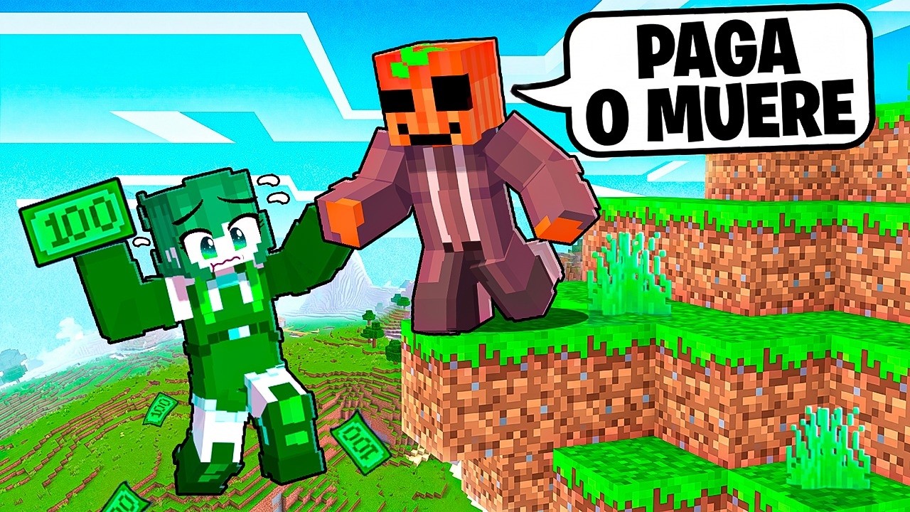 Trolleé a Mis AMIGOS para ser RICO en Minecraft!