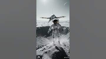 Astronauts on the Moon #shorts #animation #moon #asteroid #nasa #space #earth #universe