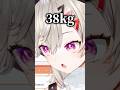 ついに体重が「38kg」を切ってしまった小森めと【ぶいすぽ/切り抜き/小森めと/ニチアサ/恋愛】