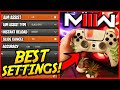 Modern Warfare 3: BEST CONTROLLER SETTINGS FOR CONSOLE/PC! (MW3 Best Settings)