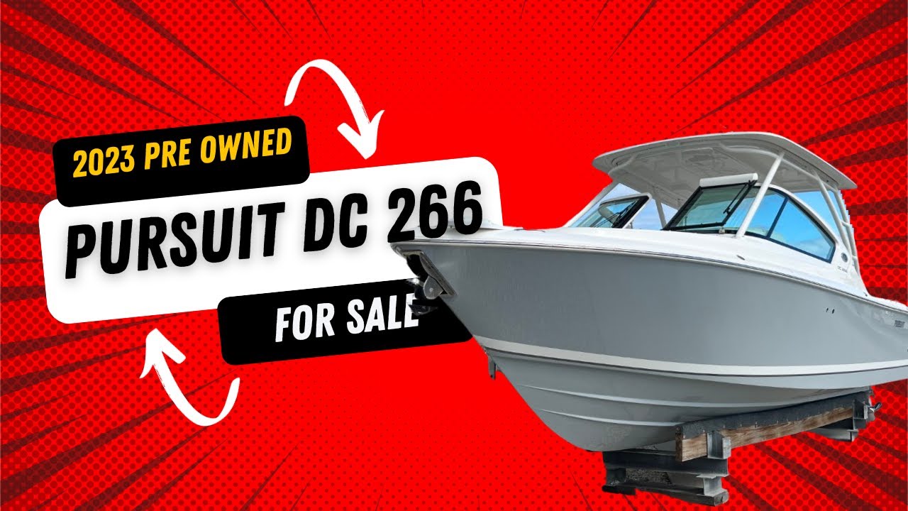 2023 Pursuit DC 266 Dual Console Offshore Fishing Boat for Sale