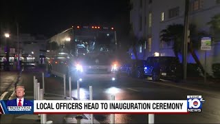South Florida law enforcement head to inauguration ceremony for President-elect Donald Trump