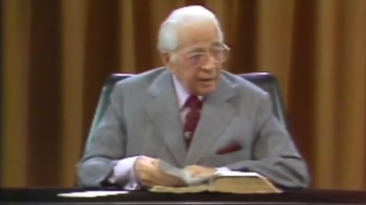 The Key to Understanding - Mr. Herbert W. Armstrong - The World Tomorrow
