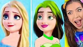 DISNEY PRINCESSES as Celebrities!