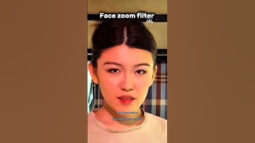 face zoom filter #tutorialfilter #filter #tutorialyoutube