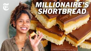 Millionaire’s Shortbread Is 3 Layers of Heaven | Samantha Seneviratne | NYT Cooking screenshot 2