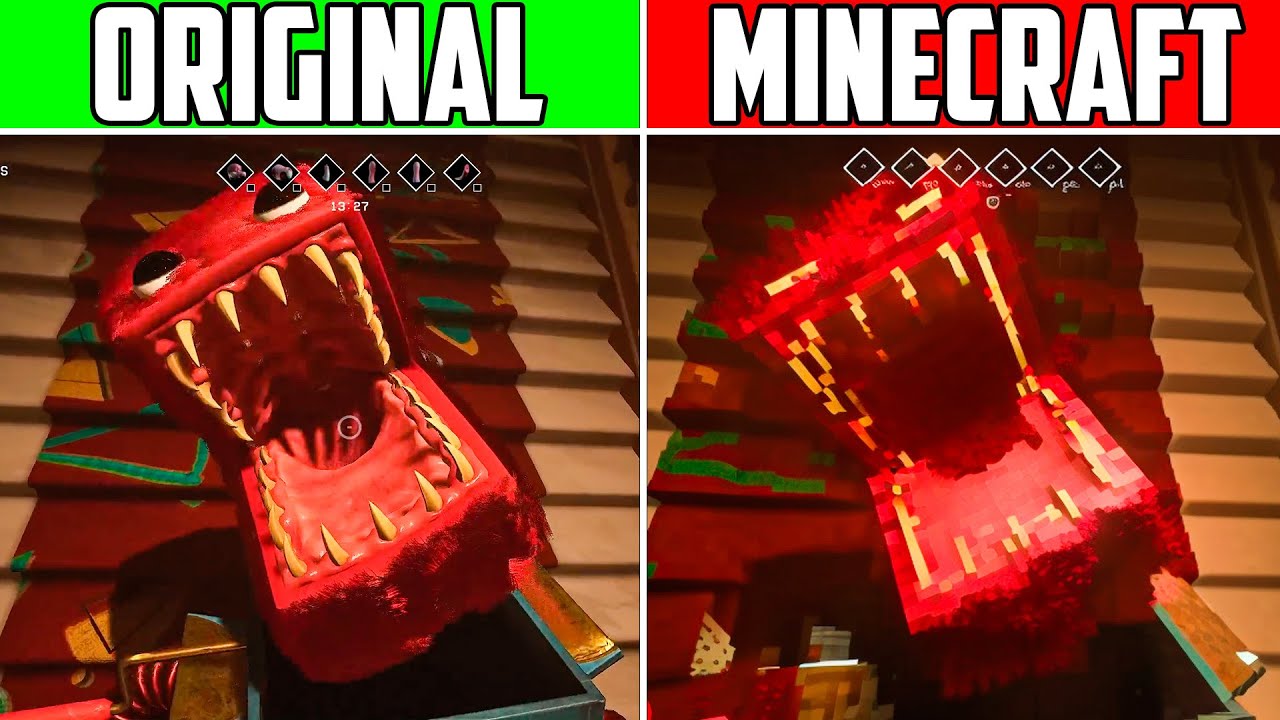 Project: Playtime Trailer but It's Minecaft