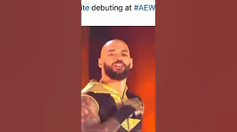 Ricochet is #AllElite debuting at #AEWAllIn In Wembley thumbnail