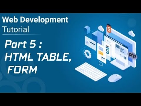 HTML Tables & Basic Form - YouTube