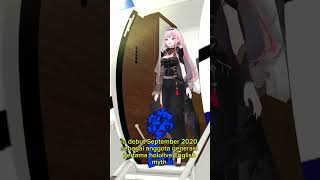 kenalan sama vtuber hololive yaitu mori calliope #vtuber #shorts #holoen
