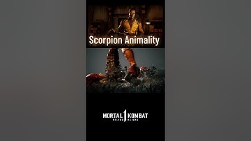 Mortal Kombat 1 - Scorpion Animality |4k 60 FPS| #4k60fps #gaming #mk1