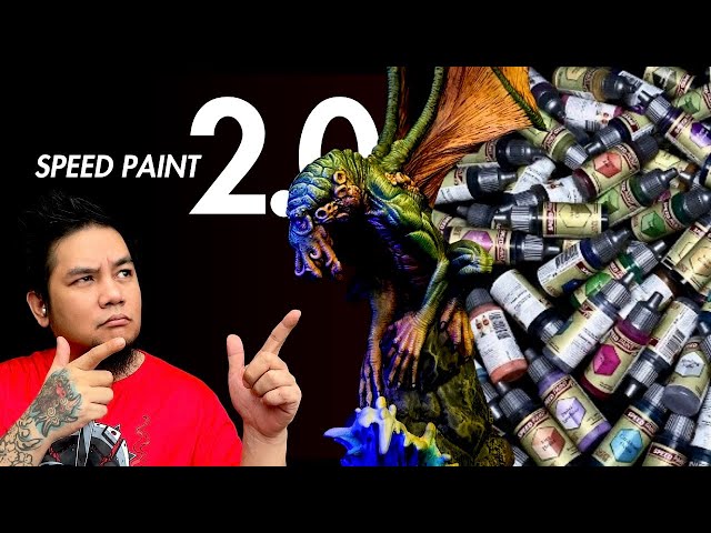 Army Painter Speedpaint 2.0 & 1.0 Painting 