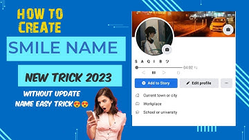 How to make smile name Facebook Account 2023-24 || Facebook stylish name || Hindi||urdu||japan