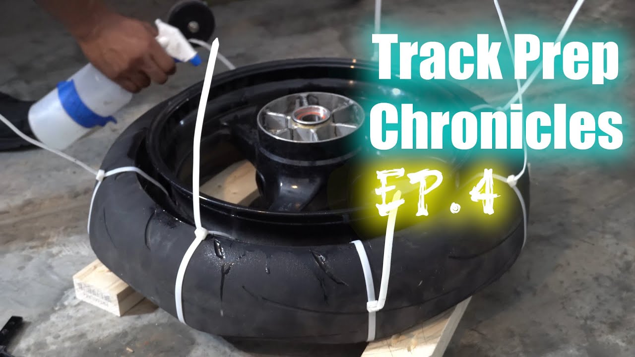 Track Prep Chronicles ep. 4 | Rear Tire Change Honda CBR600rr