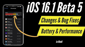 ios 16.1 beta 5 I Changes & Bug Fixes in Hindi I TechnoaddictsIndia