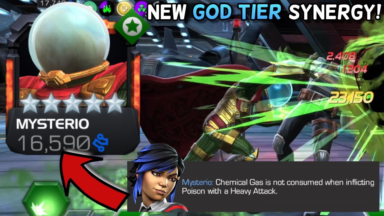 Mysterio With Peni Parker Synergy is Amazing! | Consistent Poison Meta | Marvel Contest of Champions