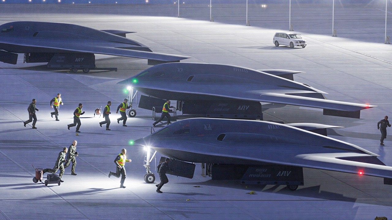 Emergency! US Pilots Scramble to B-2 Bomber for Midnight Takeoff