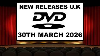 NEW DVD Releases [30TH MARCH 2026 | U.K | Links Included] #PHYSICALMEDIA