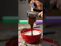 Satisfying ASMR Chocolate 🍫 Paintbrush 🖌️ Melting Magic in Slow Motion #ASMR #Chocolate #Relax