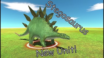 New Unit! Stegosaurus Vs Every Unit ARBS Animal Revolt Battle Simulator Who Is The Strongest