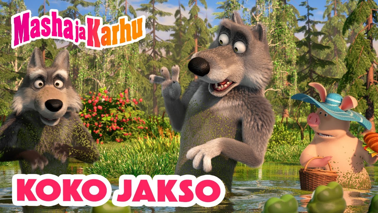 Masha ja Karhu 👧🐻 KOKO JAKSO 😎💯🪁 Paras jaksokokoelma 📽️ Masha and the Bear