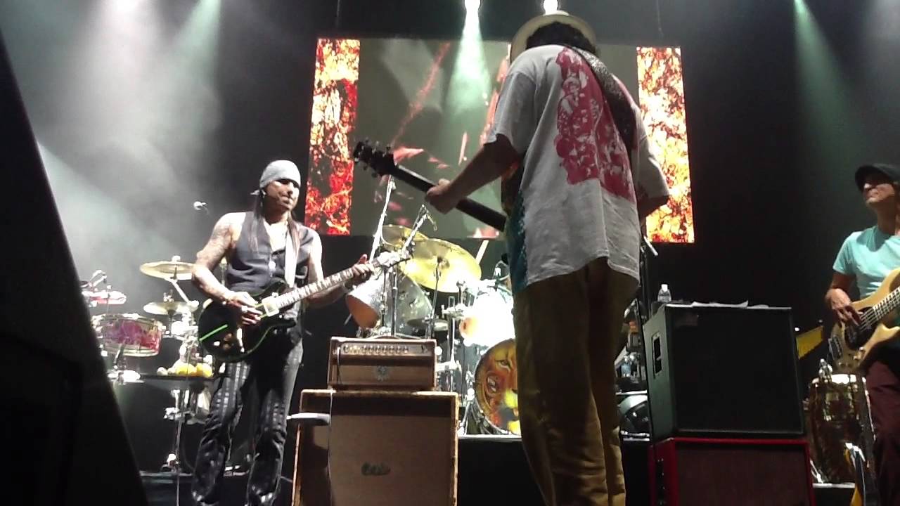 Micki Free Jams with Carlos Santana