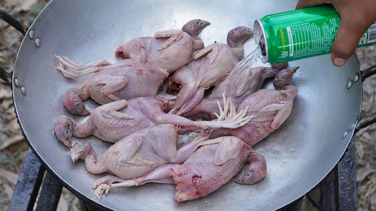 Sprite Quail Recipe / Tasty Fried Quail With Sprite