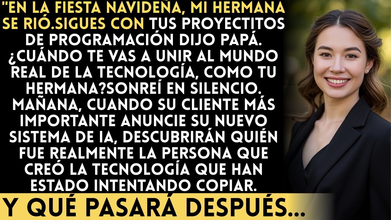 Mi familia se burló de mi trabajo simple de programación… ¡Hasta que su cliente multimillonario...