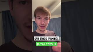 GameStop Stock Earnings Report is Out