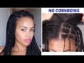 EASY Crochet Box Braids ~ No Cornrows! Versatile Styles! natural hair